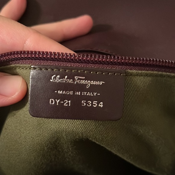 Salvatore Ferragamo Purple Tote Bag - Picture 4 of 11